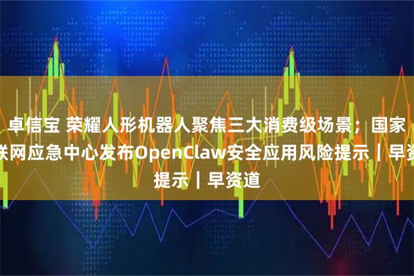 卓信宝 荣耀人形机器人聚焦三大消费级场景；国家互联网应急中心发布OpenClaw安全应用风险提示｜早资道